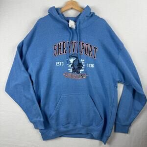 Shreveport Louisiana Blue Pullover Hoodie Tourist NWT‎ Unisex XL